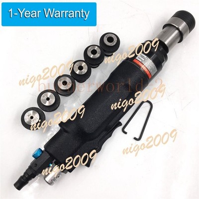Pneumatic Tapping Machine 200rpm Air Drill Tapper Tool + 6pcs Chucks(M3-12)/M #t