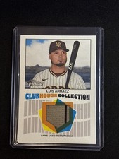 🔥Luis Arraez 2026 Topps Heritage Clubhouse Collection Relic #CCR-LA