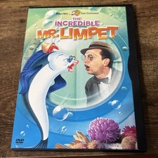 INCREDIBLE MR LIMPET (DVD, 2002, VG)
