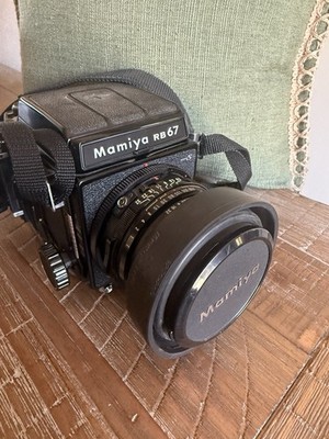 Mamiya RB67 Pro S 120 Film Camera Sekor C 90mm f3.8 Lens and WLF & Some Upgrades