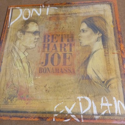 Beth Hart & Joe Bonamassa - Don't Explain. Vinyl Schallplatte 2011. Maskottchen Neu Sg.