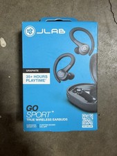 JLab GO Sport+ Bluetooth Earbuds, True Wireless, Gym Headphones 🔥New/Sealed🔥