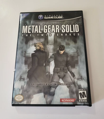 Metal Gear Solid: The Twin Snakes (Nintendo GameCube, 2004) Black Label READ