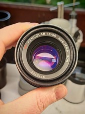 Objectif vintage Zeiss Pancolar 50mm F/1.8 red coating [Schneider / Leitz]