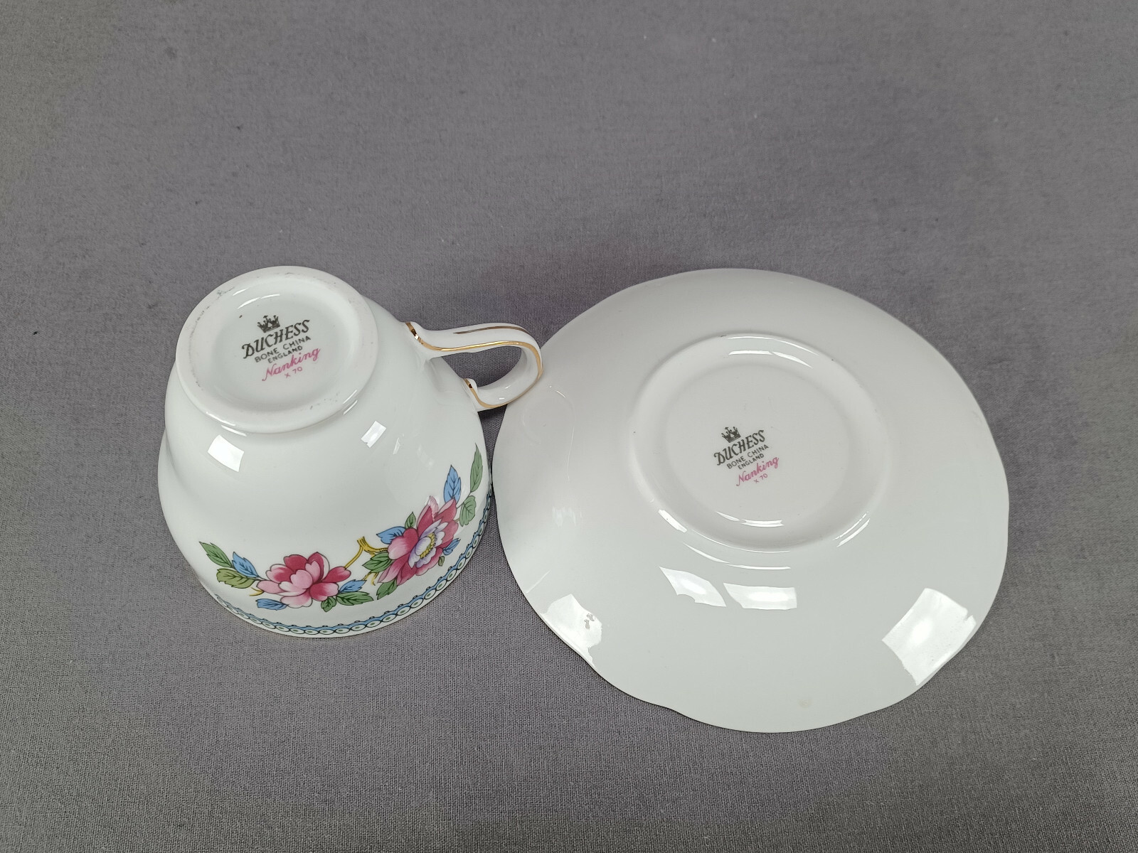 Vintage Duchess China Nanking Pattern English Bone China Tea Cup