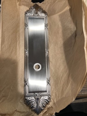 Baldwin Edinburgh Interior Escutcheon 6789-150-KN Satin Nickel Cut for Knob (KN)