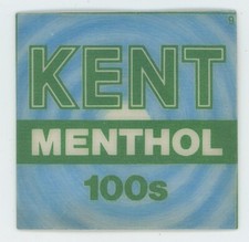 Kent Menthol 100s Cigarettes 1970's VARI-VUE Motion Lenticular Advertisement