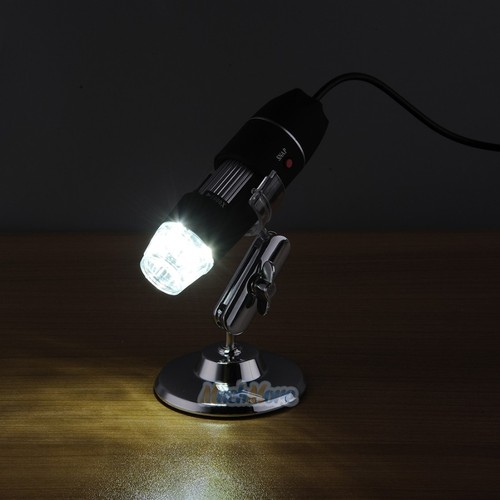 1000X8 LED USB 2.0 Digital Microscope Endoscope Zoom Camera Magnifier+Stand 2MP - Picture 6 of 12