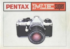 Pentax ME Super Instruction Manual 1980