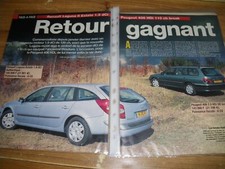 FACA A FACE..RENAULT LAGUNA II ESTATE 1.9 dCi VS PEUGEOT 406 HDi 110 ch BREAK...