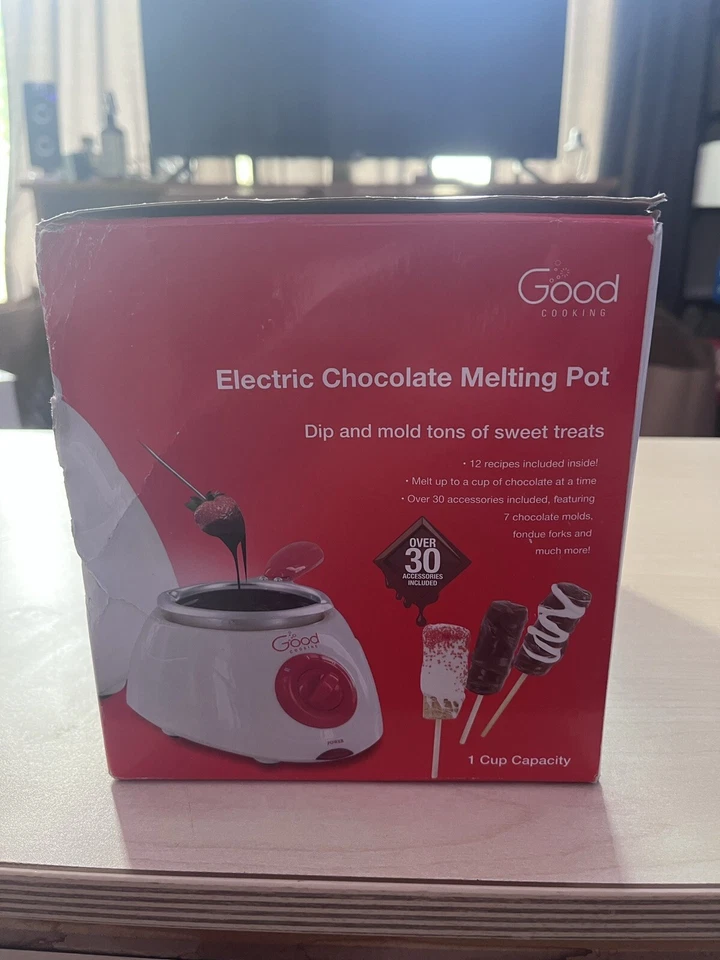 Olla de chocolate eléctrica de buena cocina. Foto 2 de 4