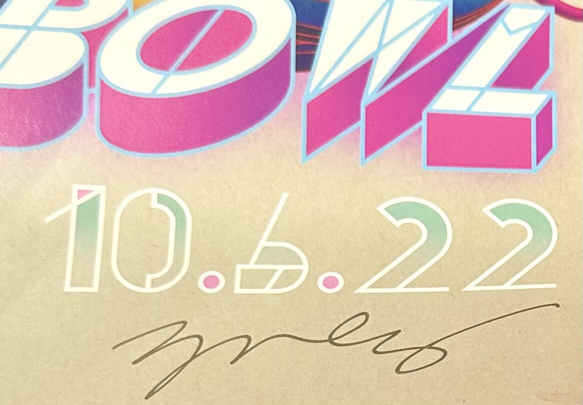 House rules gift cards group tickets (10+) accessibility info special events YEAH YEAH YEAHS HOLLYWOOD BOWL CONCERT POSTER/PRINT JAMES JEAN, SIGNED