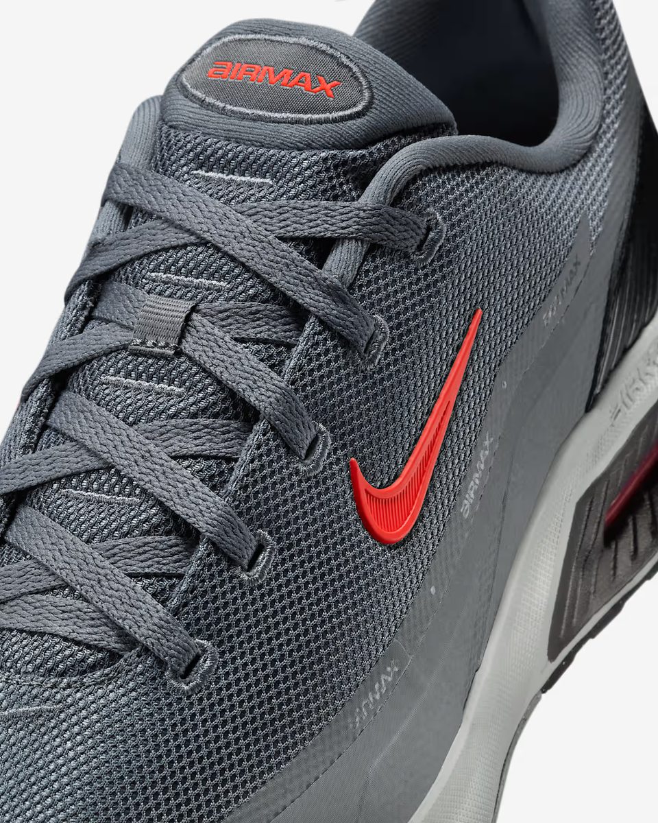 Size 12 Nike Air Max BIA Men Running Shoes Smoke Grey Crimson IF2624-002 NEW New Nike Air Max BIA Shoes - Smoke Grey (IF2624-002) | eBay main image 2