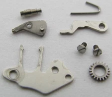 Zenith Watch Movement 133.8 Part setting lever & pinion, yoke + ...