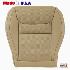 Fits 2001 to 2003 Toyota Highlander Driver Bottom Perforated Leather Cover TAN