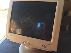 Vintage Compaq Crt Computer Monitor MV940 | eBay