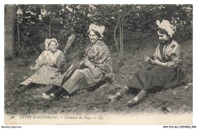 APHP13-0874-63 - Typen Auvergne - Tracht Des Land