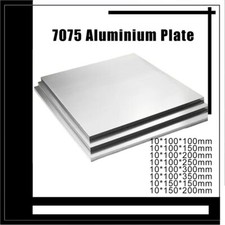 7075 Aluminium Plates Sheet Aerospace Plates Flat Sheet Aluminium Blocks 10 mm