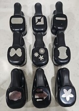 Stampin Up Punches Whale Tail Paper Punches Lot of 9 Excellent Rare