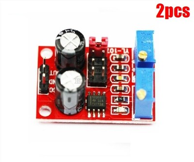 2Pcs NE555 Square Wave Duty Cycle Frequency Adjustable Module Rectangular New bv