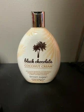 Brown Sugar Black Chocolate Coconut Cream 200X Bronzer Tanning Bed Lotion 13.5oz