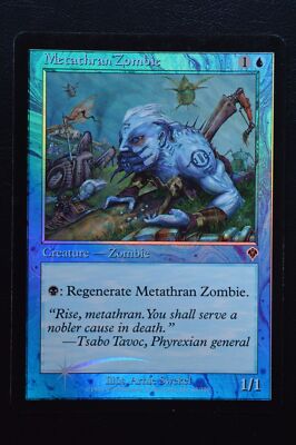 Magic The Gathering MTG METATHRAN ZOMBIE FOIL Invasion LP Lightly