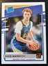 2020-21 Panini Donruss Basketball Nico Mannion Rated Rookie #245 Warriors