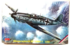 MPM #72069 MESSERSCHMITT Bf 109H-1 model kit 1:72 part mint and factory sealed