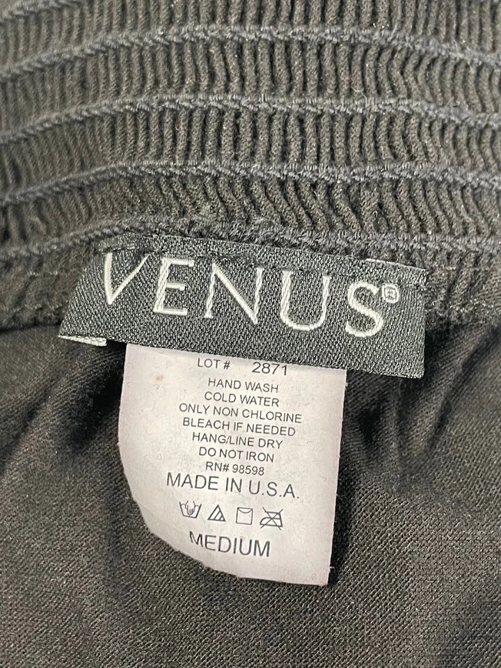 Vestido negro para mujer Venus sin mangas talla M mediano Foto 4 de 4