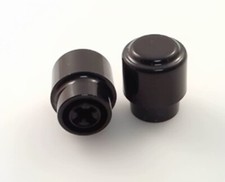 True Custom Shop  2 Black Barrel Knob Switch Tips for Fender Tele USA  Import