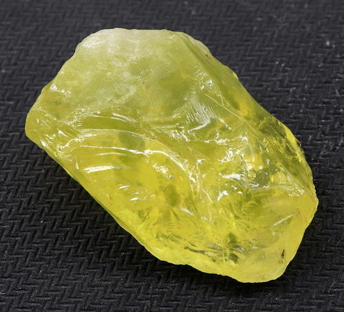 Limone Naturale Citrino Brasiliano Non Trattato Terra-Minato Sciolto Grezzo 95,20 Ct - Foto 8 di 8