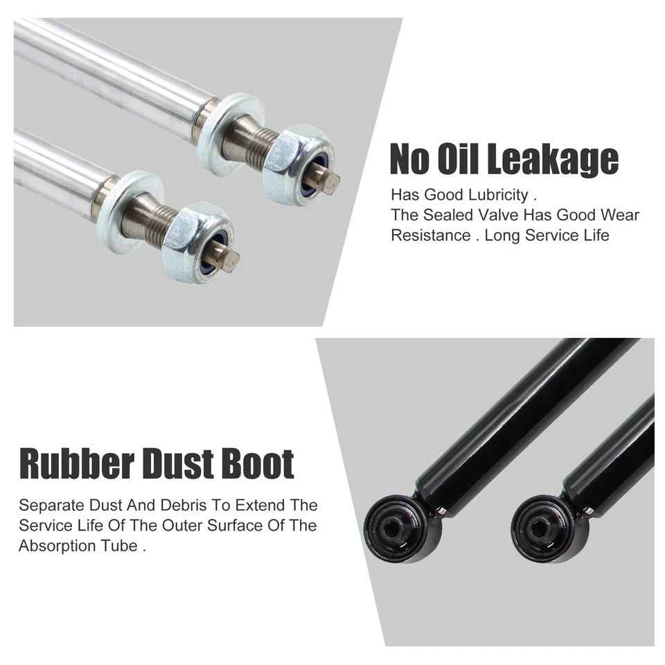 Rear Absorber Shocks Struts for 1998-2010 Volkswagen Beetle 1999-2006 Golf - Image 4 of 4