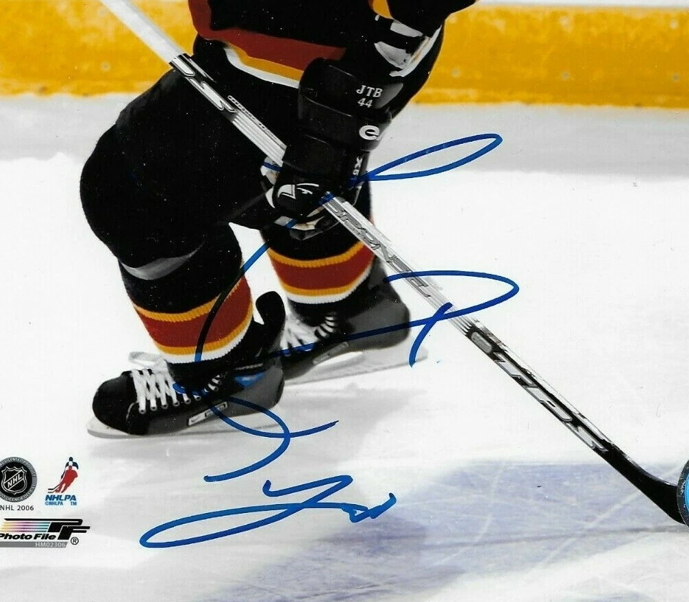 TODD BERTUZZI SIGNED DETROIT RED WINGS 8X10 PHOTO – Overtime Autographs
