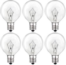 25 Watt Wax Warmer Bulbs,Light Bulbs for Full Size Scentsy Warmer,120V/E12 Base