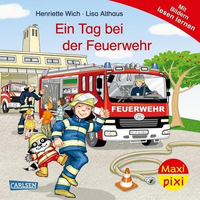 Maxi Pixi 471: VE 5: Ein Tag bei der Feuerwehr (5 Exemplare) | Henriette Wich