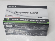 Lot of 2 PNY NVIDIA GeForce 8400 GS PCI- E 512MB DDR3 Graphics Card-NEW SEALED