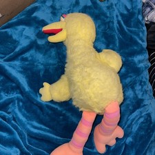 Big Bird Sesame Street Playskool 1986 Pull-String Talking Plush Stuffed Animal
