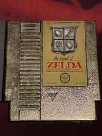The Legend of Zelda (Nintendo NES, 1985) Cartucho Dorado, Friday The 13th