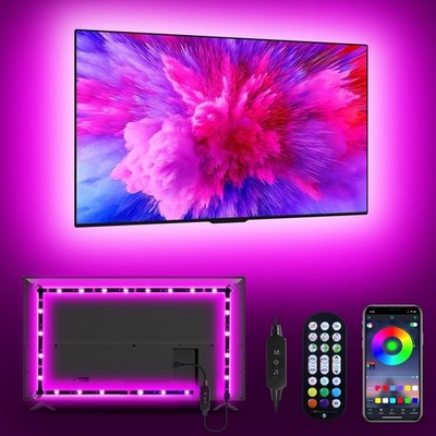 Daymeet TV Led Lights, Led Lights for Backlight for 32-60 inch, 9.8ft TV Ligh...