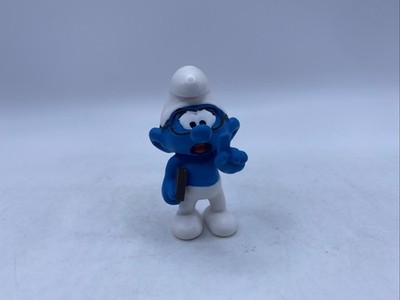 Smurfs Brainy Smurf with glasses Toy Figure Schleich Figurine