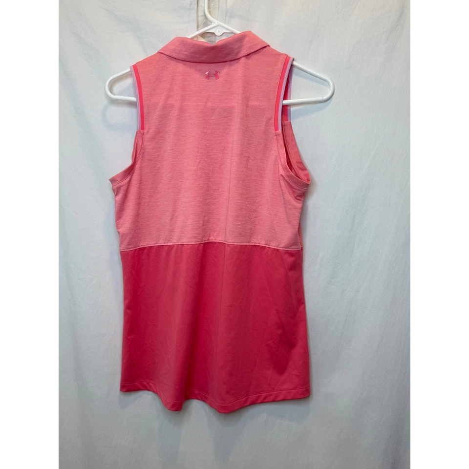 Under Armour Congressional Country Club Sleevless Wicking 高尔夫 Polo 中号 — 第 4/4 张图片