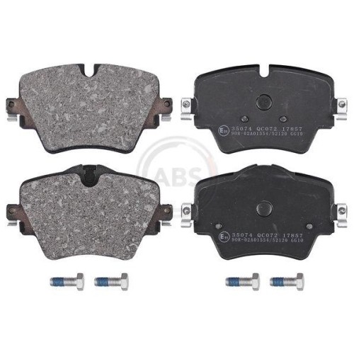 Jeu de plaquettes de frein à disque A.B.S. 35074 compatible BMW Mini Cooper One S