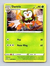 Pokemon Dartrix 020/189 Astral Radiance Uncommon LP