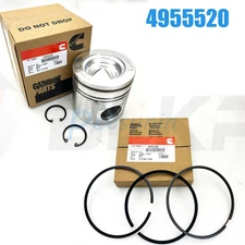 PISTON & Piston Rings Set STD For Dodge Ram 6.7L Cummins 07-19 107mm 4955520