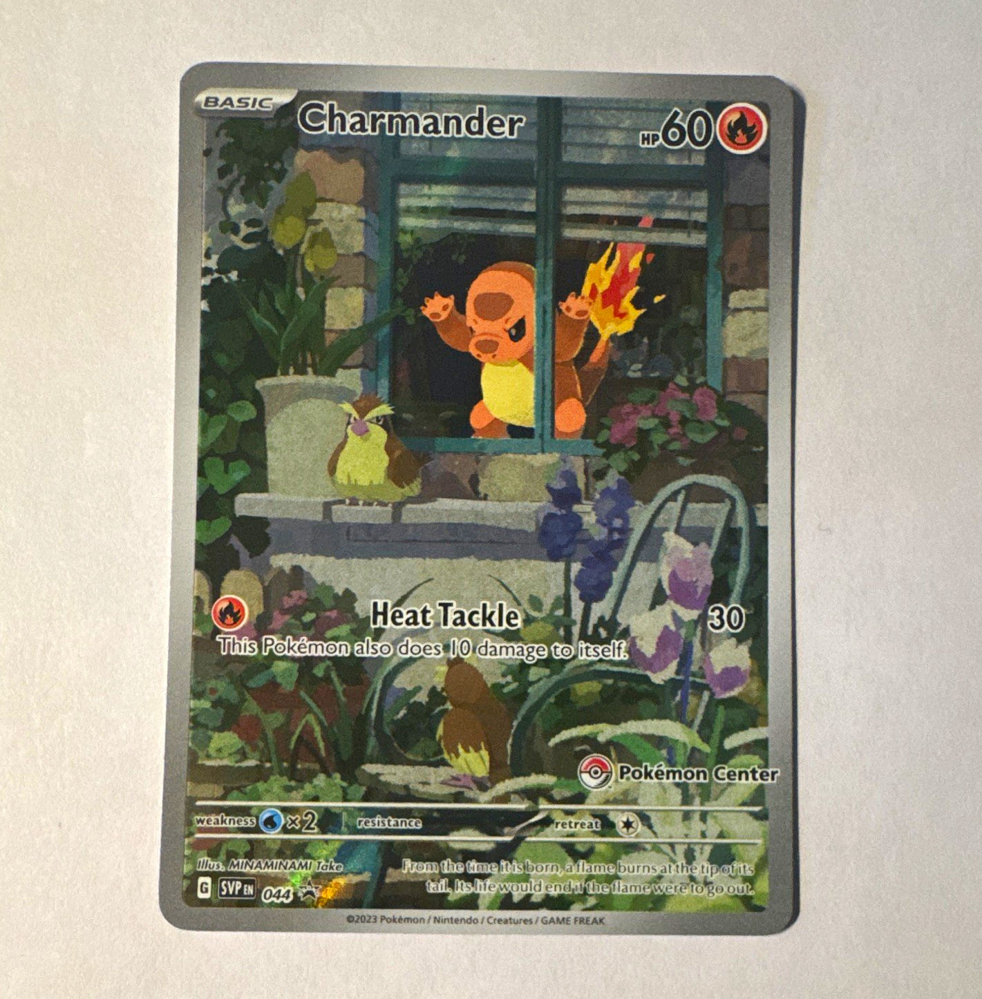 The Pokémon Company Charmander Sv:Scarlet & Violet Promo Holo#044 Pokemon Center