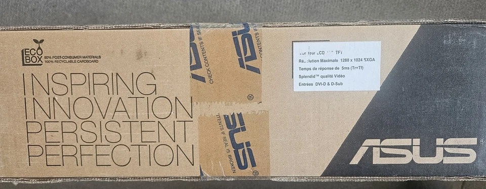 NIB ASUS LCD Monitor Series VB178 - 17Inch - DVI-D & D-Sub (VGA) Flat Panel - Image 2 of 3