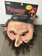 Halloween Mask Paper Magic Group PMG The Humdingers Biker Motard Hair NEW 2006