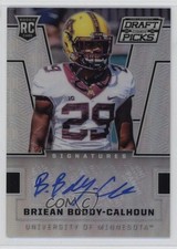 2016 Panini Prizm Collegiate Draft Picks Silver Briean Boddy-Calhoun Auto 1k0j