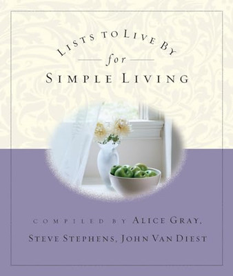 Listen to Live By for Simple Living - Taschenbuch NEU Alice Gray September 2002