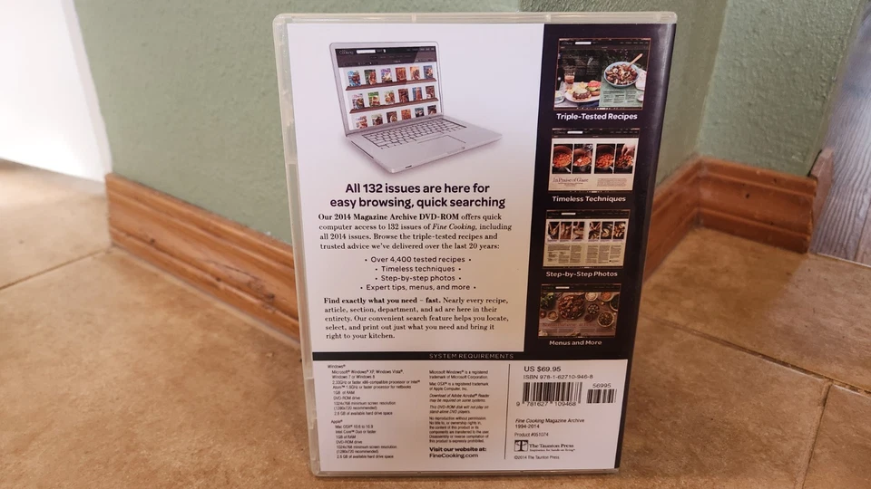 Fine Cooking Magazine Archive 1994-2014 software for Windows and MAC 132 issues - Image 3 of 3